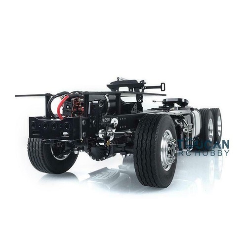 LESU Metal Chassis 6*6 1/14 for RC Tractor Truck Model 540 Motor Servo 1851 3363 - Picture 3 of 7