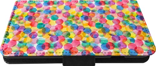 FLIP CASE FOR SAMSUNG GALAXY|RAINBOW CIRCLE POLKA DOTS PATTERN - Picture 3 of 120