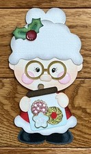 Mrs. Claus Paper Piecing Die Cut