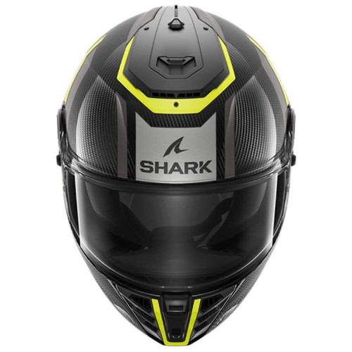 Casco Integrale Shark Spartan Rs Carbon Shawn Giallo Antracite - Foto 2 di 3