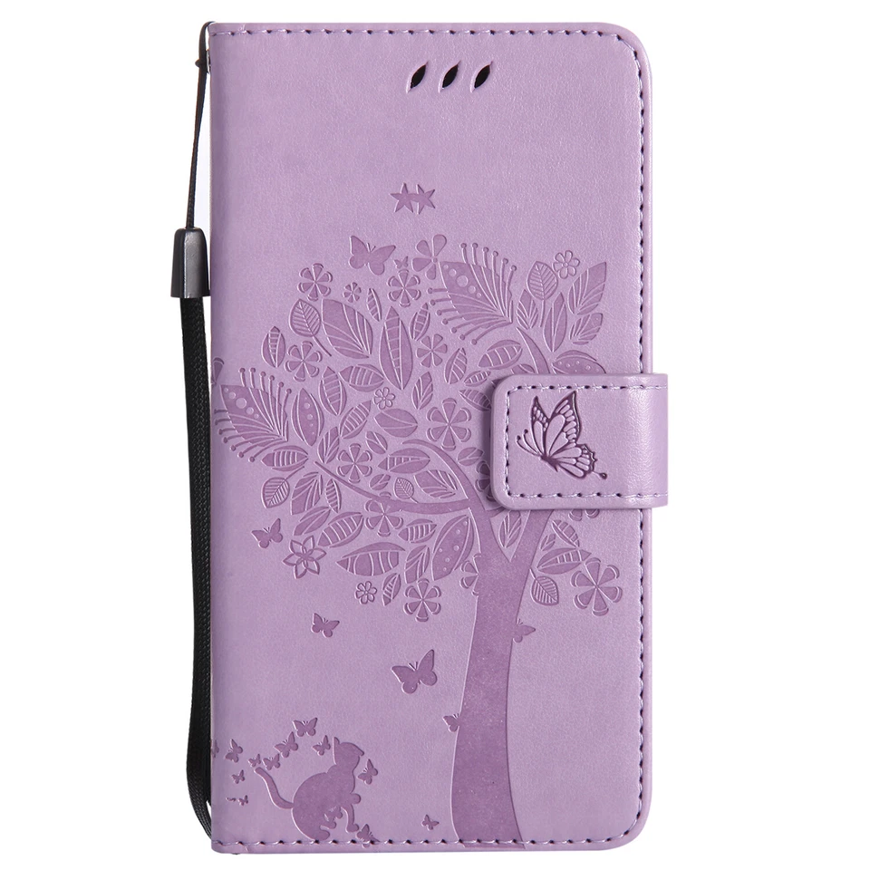 Case for LG K10 K8 V20 V30 Q8 Embossing PU Leather Flip Wallet Case Phone Cover - Image 3 of 4