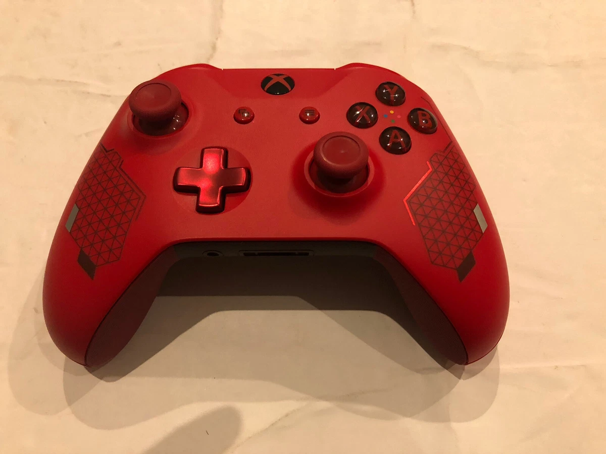 Red sport on sale xbox one controller