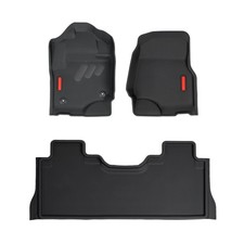BaseLayer Elite Floor Mats for Ford F250/350 Super Duty Crew Cab with Rear Fo...