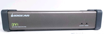 Iogear DVI 2 Port Video Splitter GVS162W6/164W6