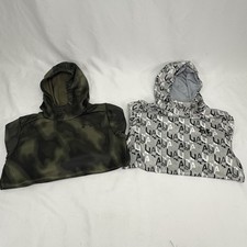 A Lot Of 2 Boy's Under Armour Loose Sweatshirts Camo, Black, Grey, White Sz YLG