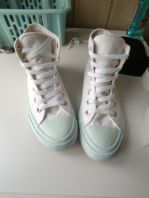 Converse Chuck Taylor All Star II , Größe 38 ( 37 ) White - Mint | Lunarlon