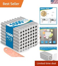 Easily Disassemble 4x1mm Small Magnets - 1600 Pack Neodymium for All Projects