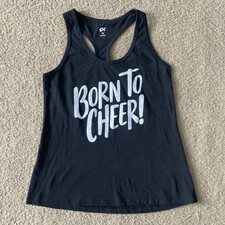 Girls GK Tank Top Size M  Born To cheer  