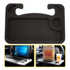Cutequeen 2-in-1 Car Steering Wheel Desk - Portable Auto Laptop Tray  Eating...
