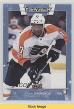2017-18 Upper Deck Compendium Blue Wayne Simmonds #758 READ kr0