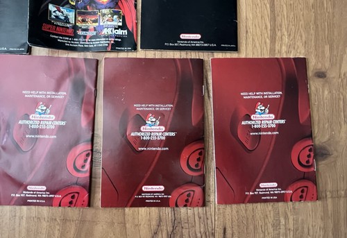 Gran Lote Super NES Super Nintendo Y N64 Videojuegos Manuales E Insertos ¡BONITO! - Imagen 18 de 18