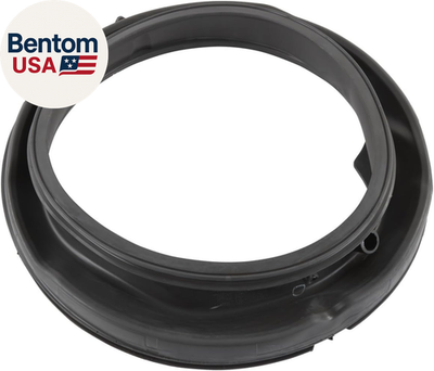 #ad W11314648 Front Load Washer Door Boot Seal Black Rubber Door Gasket Replacemen $77.22