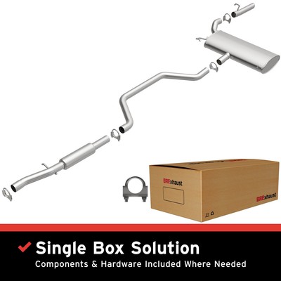 BRExhaust 106-0112 Exhaust Systems Sedan for Chrysler 200 Dodge Avenger Sebring