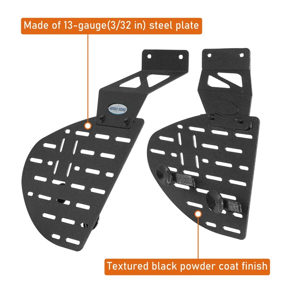 Painel de armazenamento externo Fit Subaru XV Crosstrek 2013-2017 janela traseira painel Molle - Imagem 3 de 4