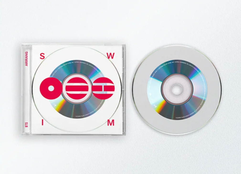 BTS SWIM CD SINGLE + ORIGINAL & INSTRUMENTAL / ARIRANG SEALED