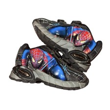Vintage Y2K Spiderman 2 Toddler Shoes Size 5.5C Toddler Sneakers Marvel Boy READ