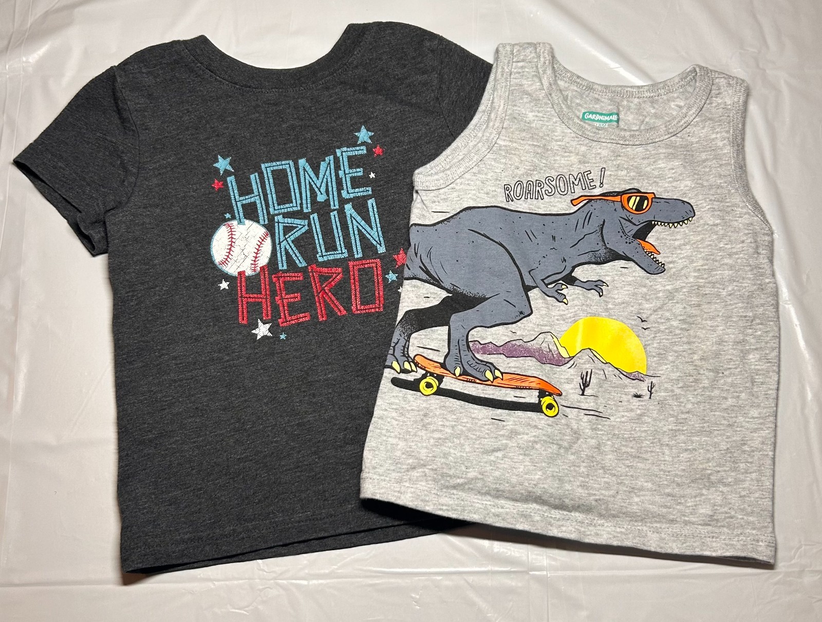 Cat & Jack Tshirt 18M and Garanimals Tank Top 18M Boys