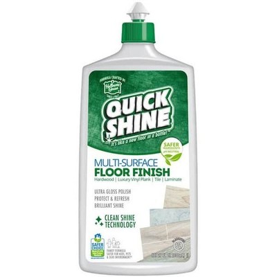 Quick Shine 27 oz. Floor Finish Protects Hardwood Tile Laminate Vinyl & Stone