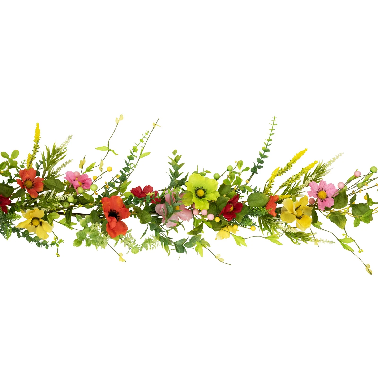 Northlight Poppy and Eucalyptus Garland - Thumbnail 5