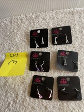 Paparazzi Earrings Lot Of 6 Eiffel Tower  lot M