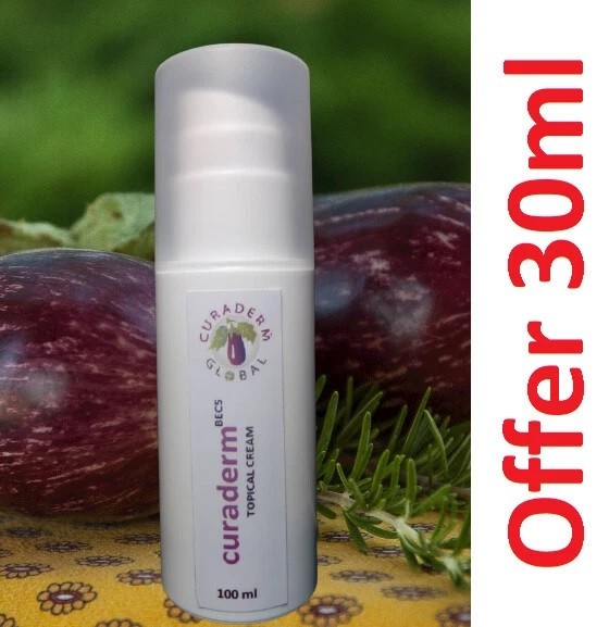 Curaderm BEC5 Cream 30ml New Formula Free Shipping ⭐ ORIGINAL ⭐