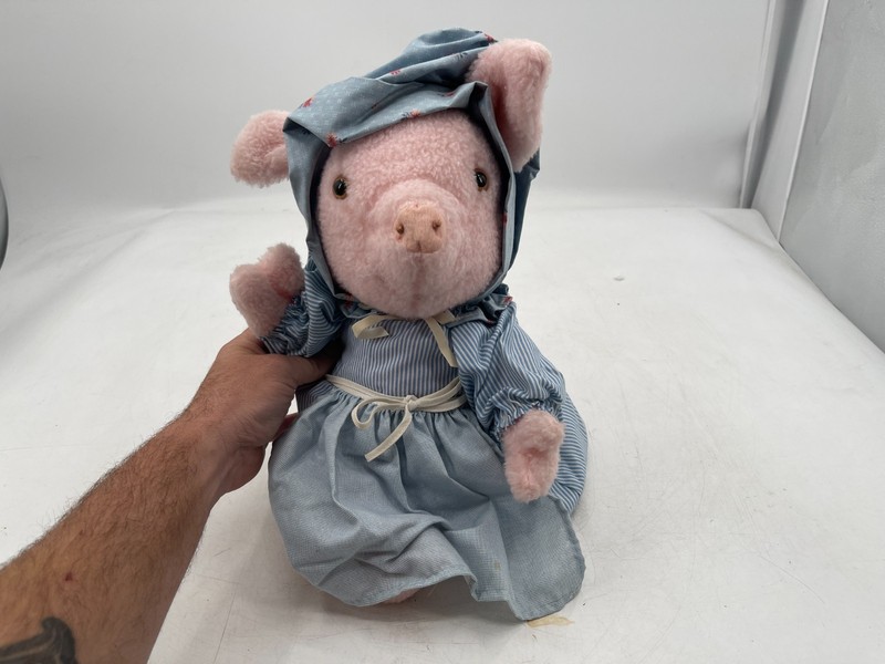 Frederick Warne Pig Eden Beatrix Potter AUNT PETTITOES Plush Stuffed Animal
