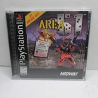 Area 51 (Sony PlayStation 1, 1996) PS1 Black Label Complete w/ Manual Tested