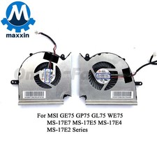 New CPU GPU Fan for MSI GE75 GP75 GL75 WE75 MS-17E7 MS-17E5 MS-17E4 N414 N417