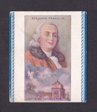 1929 Hill Scientific Inventions and Discoveries (large)  #14 Benjamin Franklin
