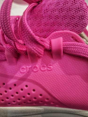 CROCS LiteRide Lace up Pink UK6 - Picture 5 of 5
