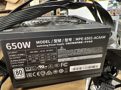 Cooler Master MPE-6501-ACAAW ATX 80+ Bronze 650 Watt