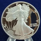 1991‑S American Silver Eagle Proof • 1 oz .999 Fine Silver (No Box/COA)