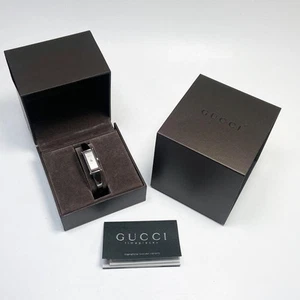 Montre Bracelet Gucci 1500L Analogique Quartz Argent Rose Occasion avec boite et notice
