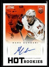 2013-14 Score Hot Rookies Signature Mark Cundari #728