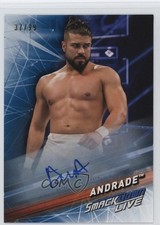 2019 Topps WWE Smackdown Auto 37/99 Andrade Cien Almas Andrade #4 Auto 1c0k