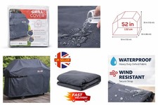 Grillman BBQ Grill Cover 52" 132cm Fits Weber, Brinkmann, Char Broil, Outback 