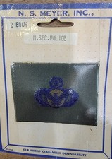 Ancien insigne de qualification supérieure modéré US Air Force Security Police 1980