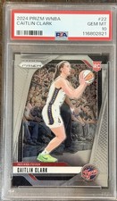 2024 Panini Prizm WNBA Caitlin Clark #22 RC PSA 10