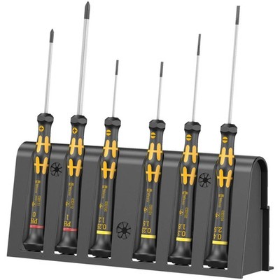 WERA 05030170001 1578 A/6 ESD Screwdriver set and rack, 6 pieces