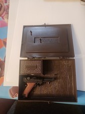 1960's Marx Toys: Luger 9MM Pistol With Box - Historic Miniature Gun New In Box