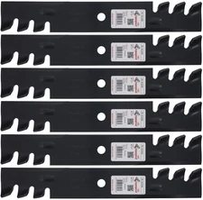 6 Rotary® 6296 Mower Blades for Ariens® Bobcat® Exmark® Snapper® 32" 48" Deck