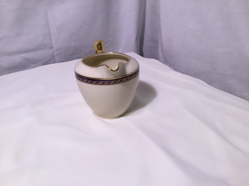 VINTAGE LENOX HAMILTON CREAMER AND SUGAR BOWL WITH LID - Picture 4 of 13