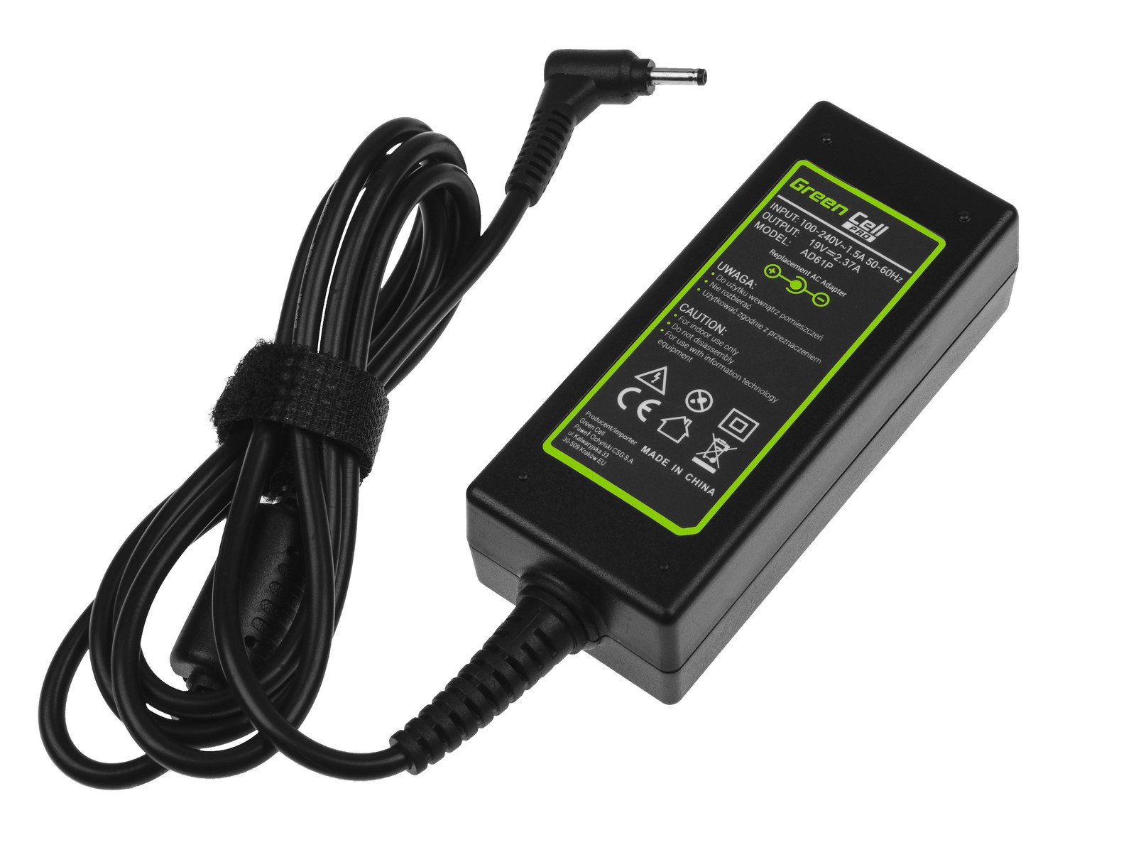 Alimentatore Green Cell 45W 19V 2.37A 3.0x1.1mm ASUS UX21E-XH71 - Immagine 26