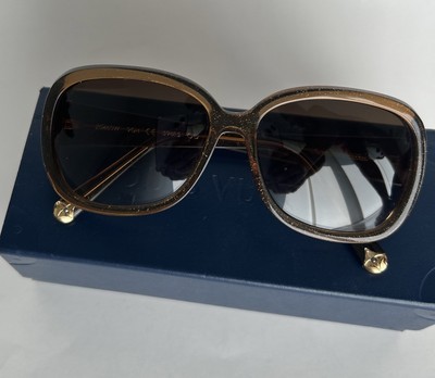 Louis Vuitton Sunglasses Ava Acetate Brown Eyewear Louis Vuitton Brown Tortoise Shell Acetate Ava Sunglasses  main image 3