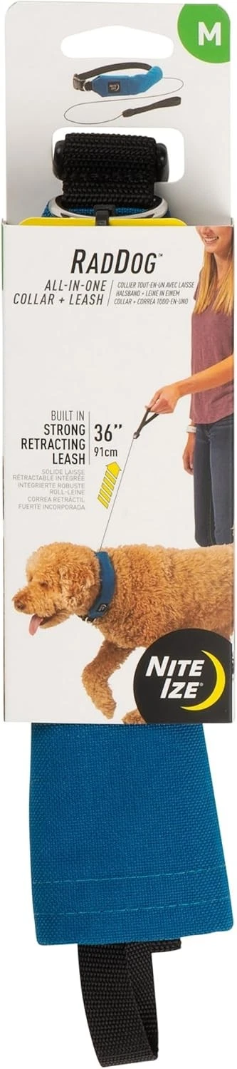 Nite Ize RadDog All-in-One Blue Collar and Leash Combo for Medium Dogs
Opens in a new window or tab