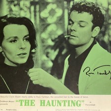 1963 THE HAUNTING 11x14 LOBBY CARD Signed by RUSS TAMBLYN, Babylon 5, TWIN PEAKS