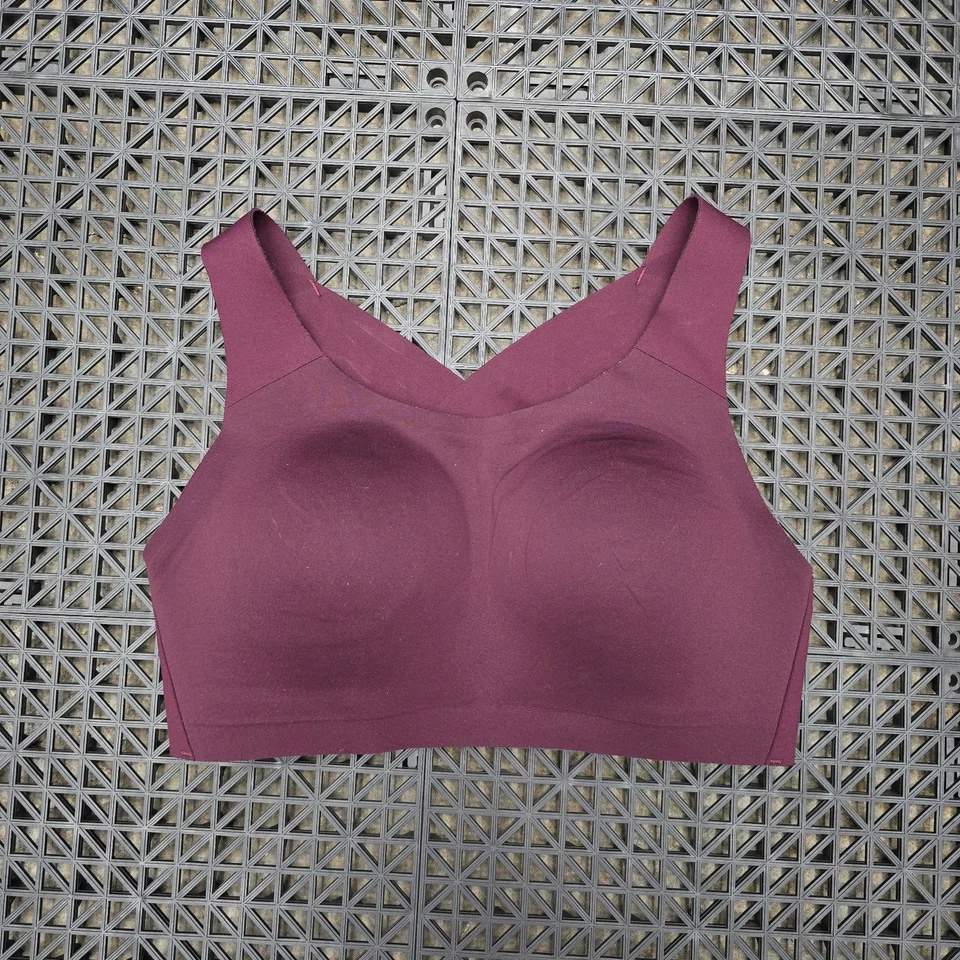Barra deportiva Lululemon Enlite para mujer talla 34D malva ropa deportiva Foto 3 de 4