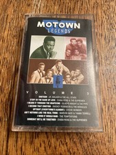 Motown Legends, Vol.3 by Various Artists Cassette Tape