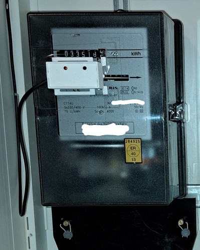 Stromzähler Impulsgeber Energiezähler Smartmeter S0-Schnittstelle Ferrariszähler - Bild 1 von 3