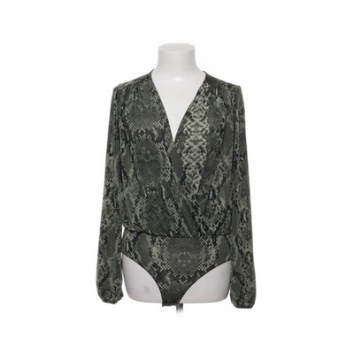 H&M, Body, Größe: S, Grün/Grau/Weiß, Elasthan/Polyester, Schlangenhaut #hqX